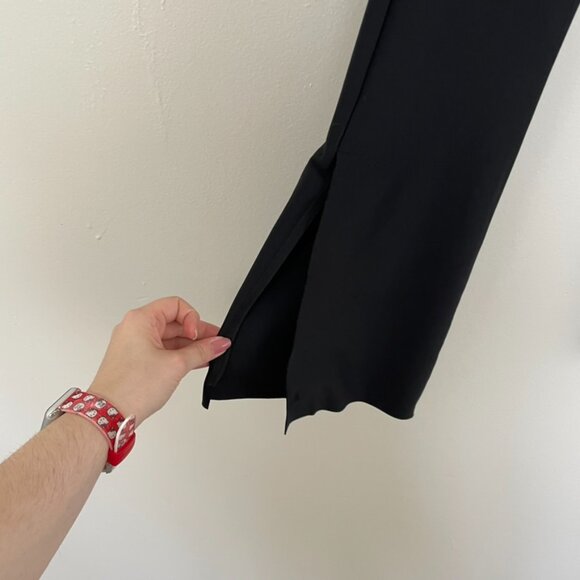 Athleta Stellar Flare Workwear Black Trousers Size 2 - Picture 6 of 7